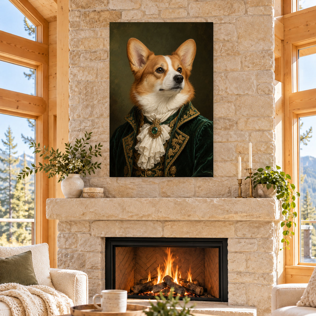 Aristocratic Corgi Portrait - 04-cabin.jpg