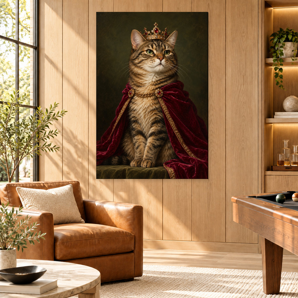 Royal Tabby Cat Portrait - 03-man-cave.jpg