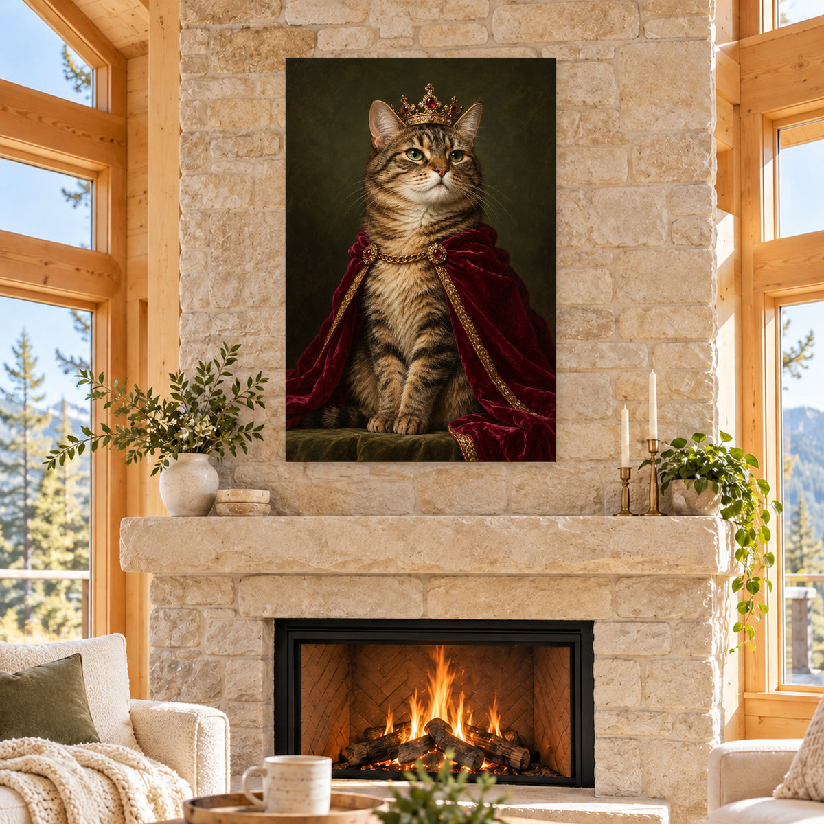 Royal Tabby Cat Portrait - 04-cabin.jpg