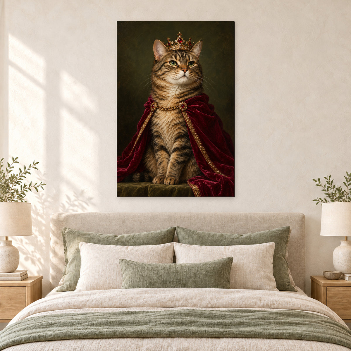 Royal Tabby Cat Portrait - 05-bedroom.jpg