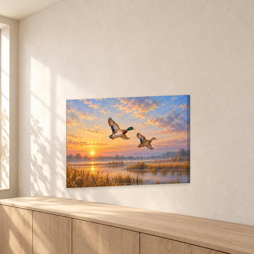 Mallard Ducks at Sunrise - 02-angle.jpg
