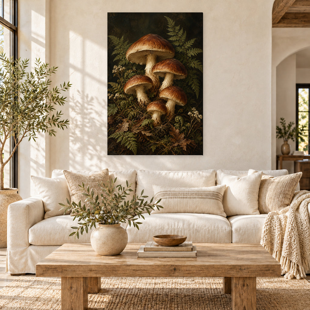 Vintage Mushroom and Fern Botanical A - 01-hero.jpg