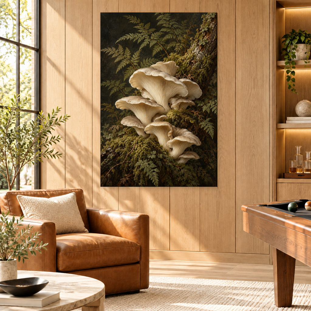 Vintage Mushroom and Fern Botanical B - 03-man-cave.jpg