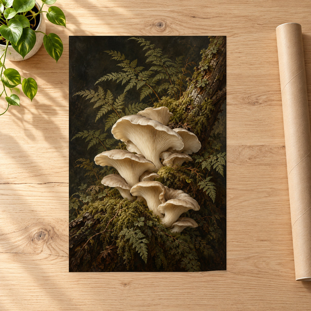 Vintage Mushroom and Fern Botanical B - 07-poster.jpg