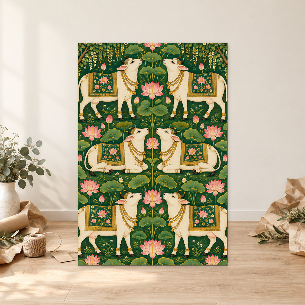 Pichwai White Cow and Lotus - 06-gift.jpg