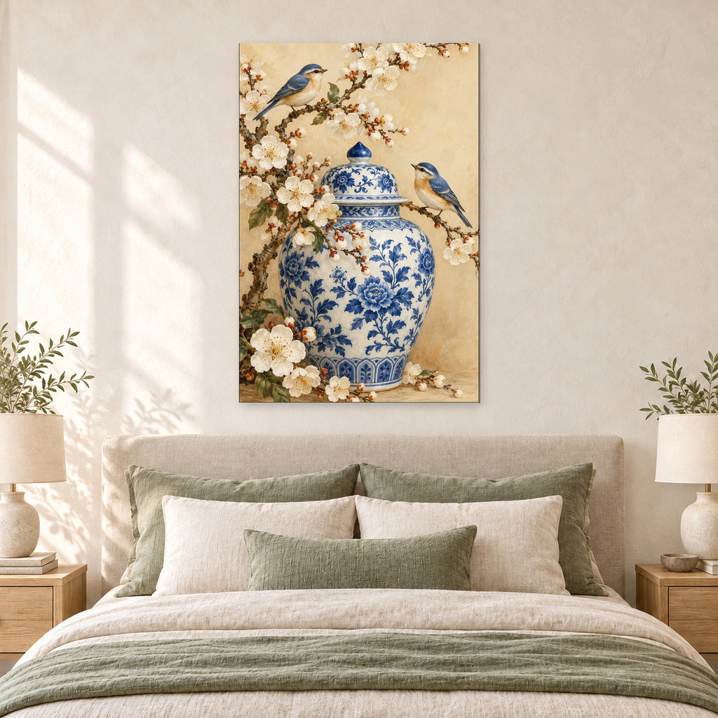 Chinoiserie Ginger Jar with Birds - 05-bedroom.jpg