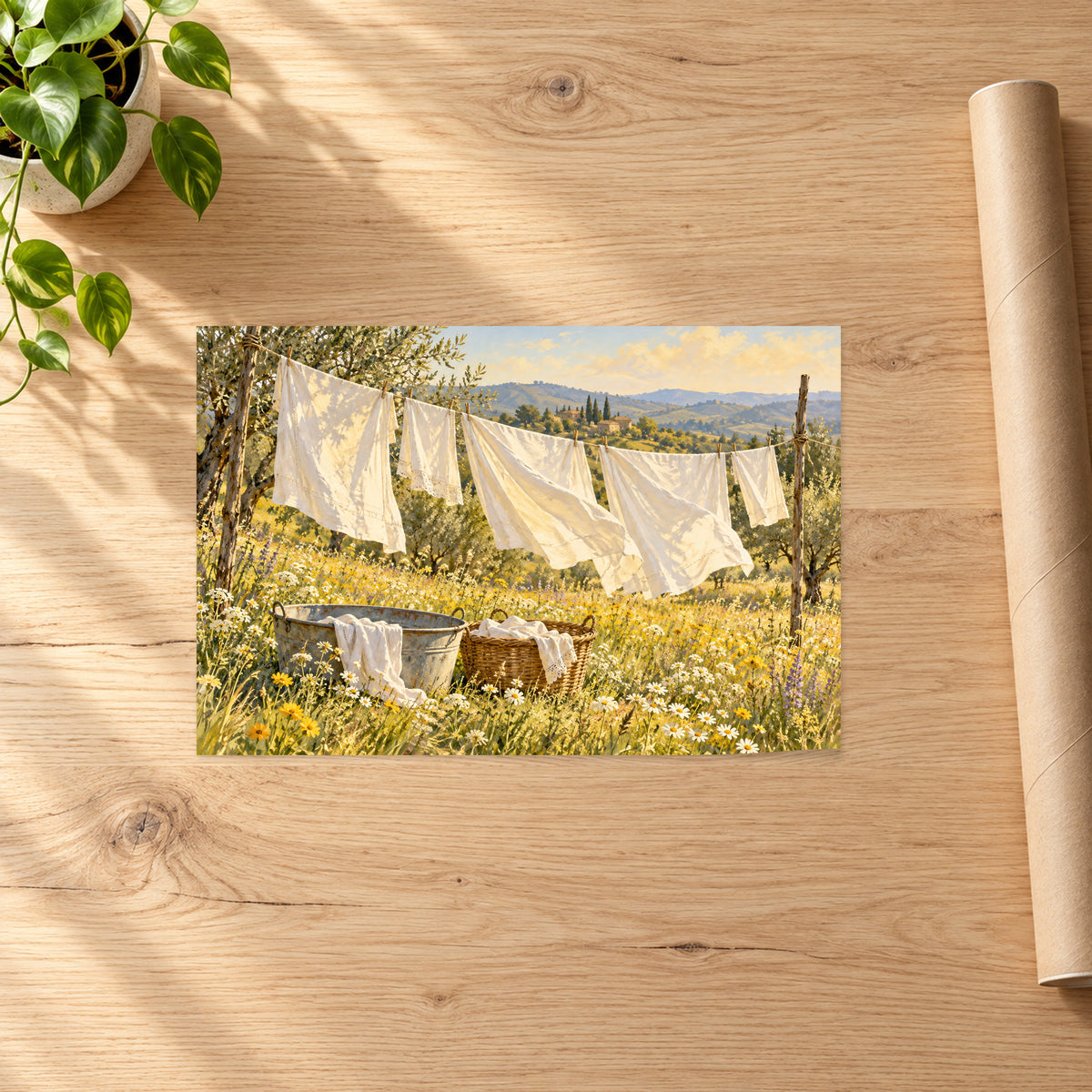 Vintage Country Laundry Horizontal - 07-poster.jpg