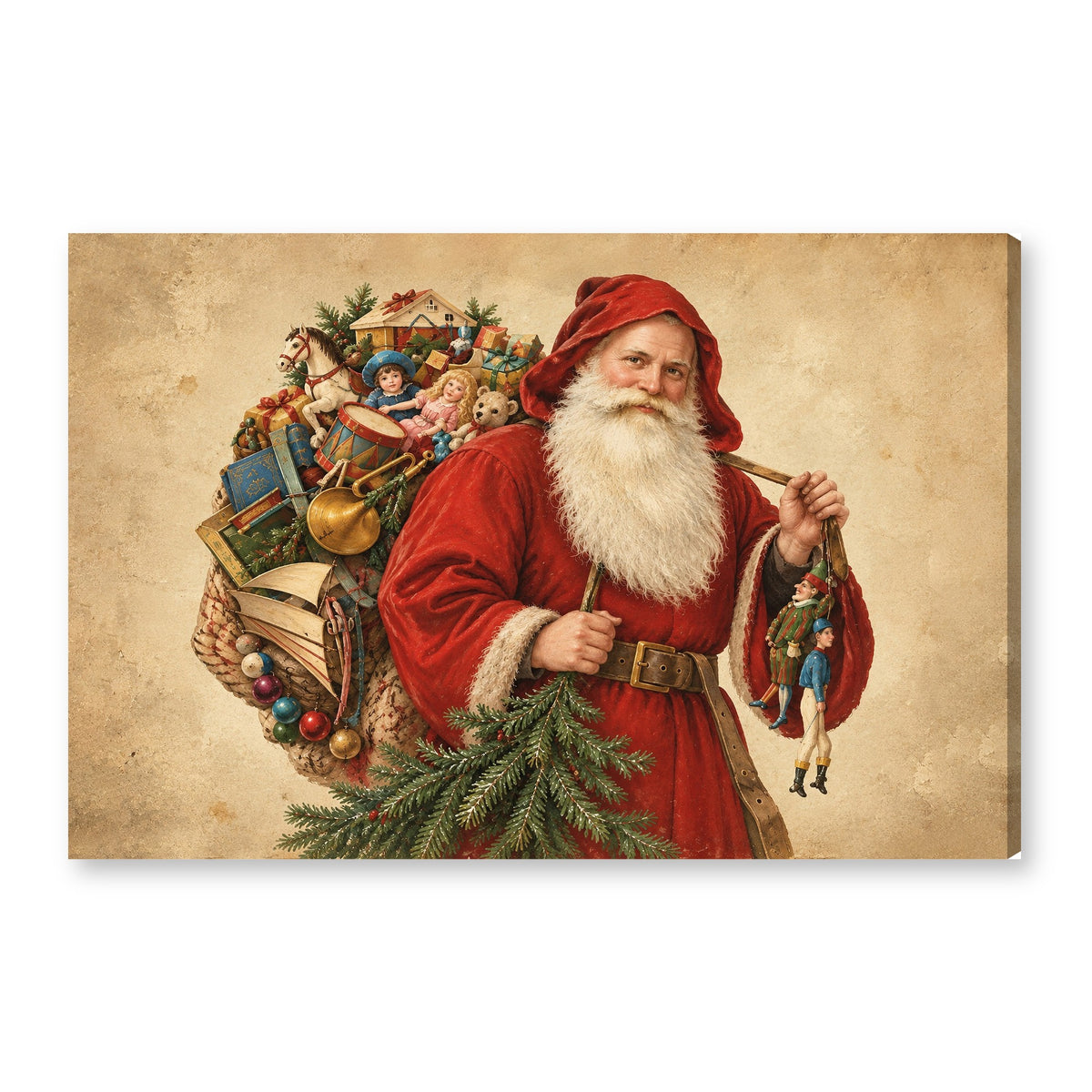 Canvas wall art on white background XM12
