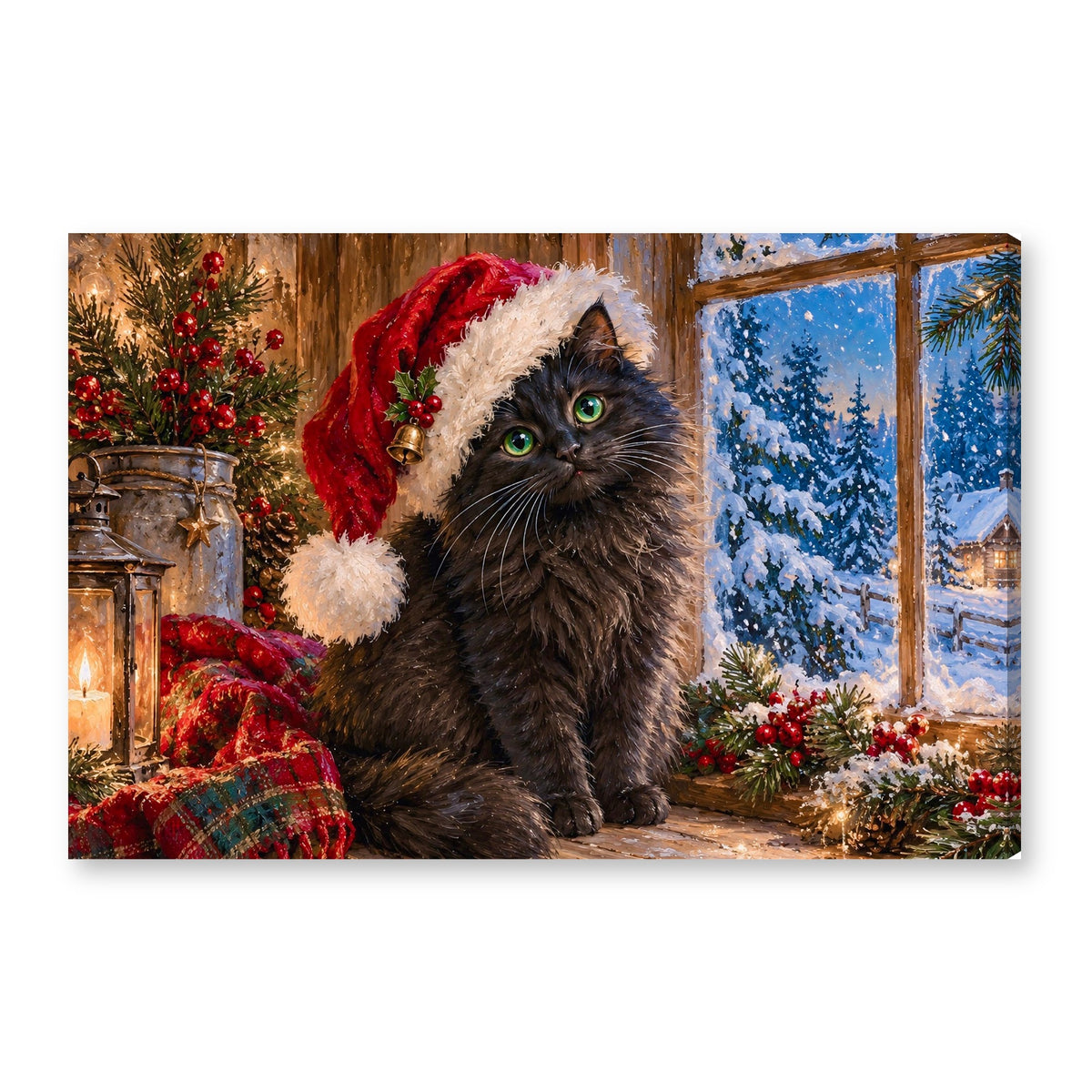 Canvas wall art on white background XM16