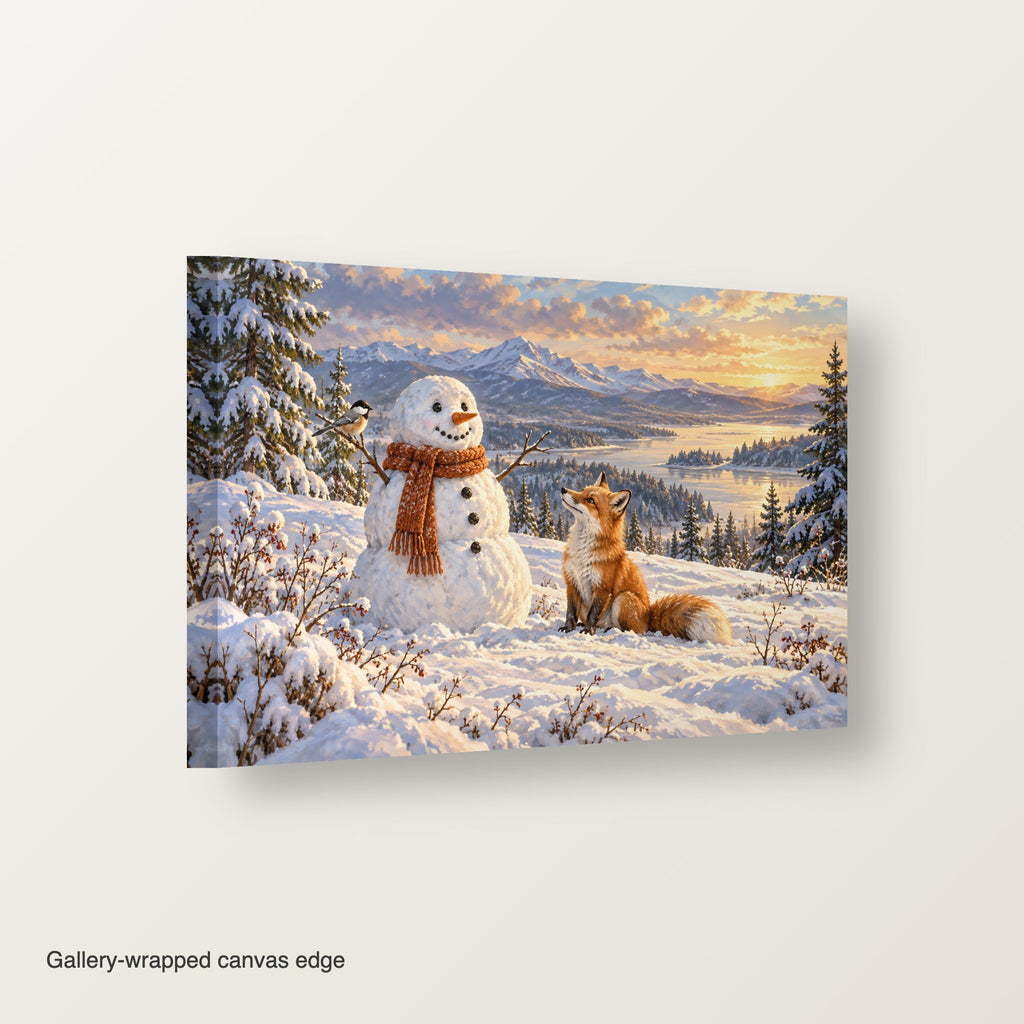 XM33 Gallery-wrapped canvas edge view