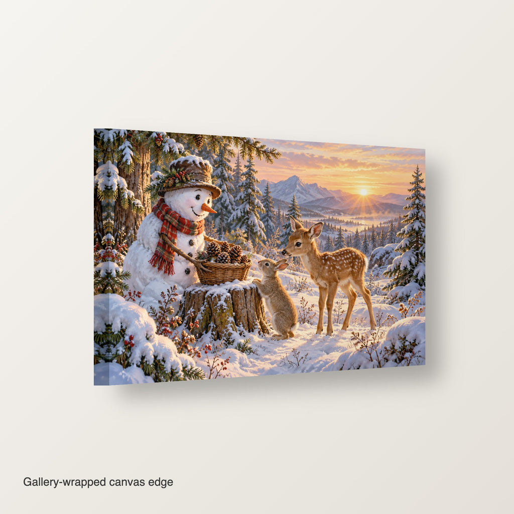 XM34 Gallery-wrapped canvas edge view