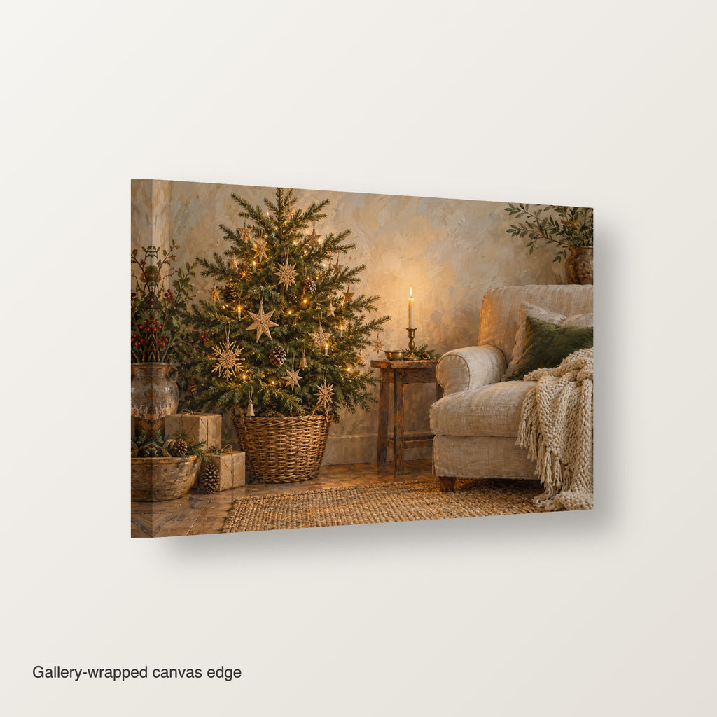 XM37 Gallery-wrapped canvas edge view