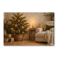 Canvas wall art on white background XM37