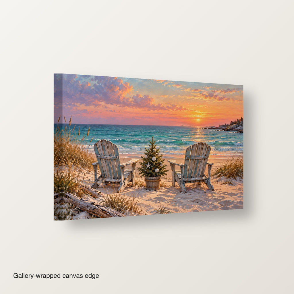 XM41 Gallery-wrapped canvas edge view