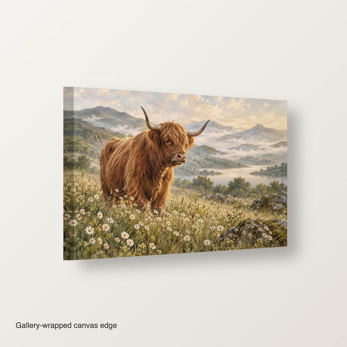 XM42 Gallery-wrapped canvas edge view