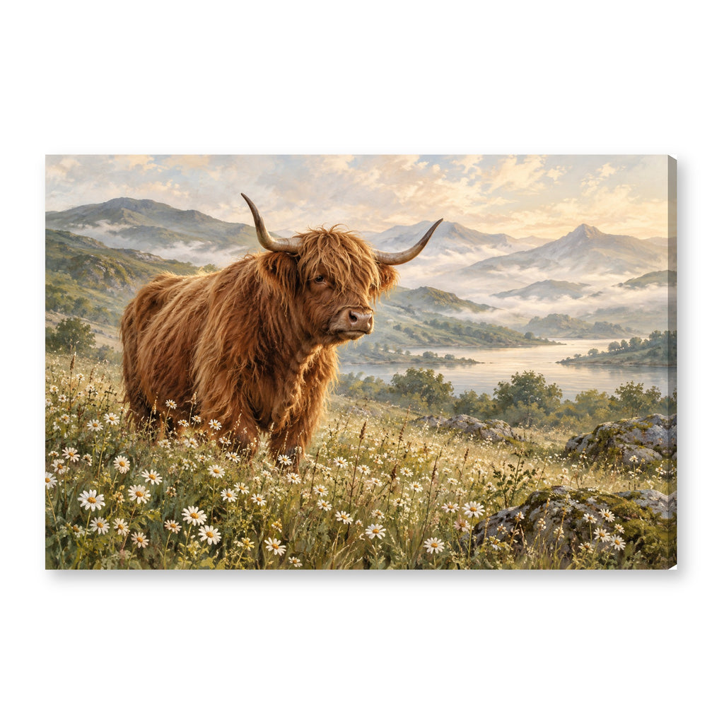 Canvas wall art on white background XM42