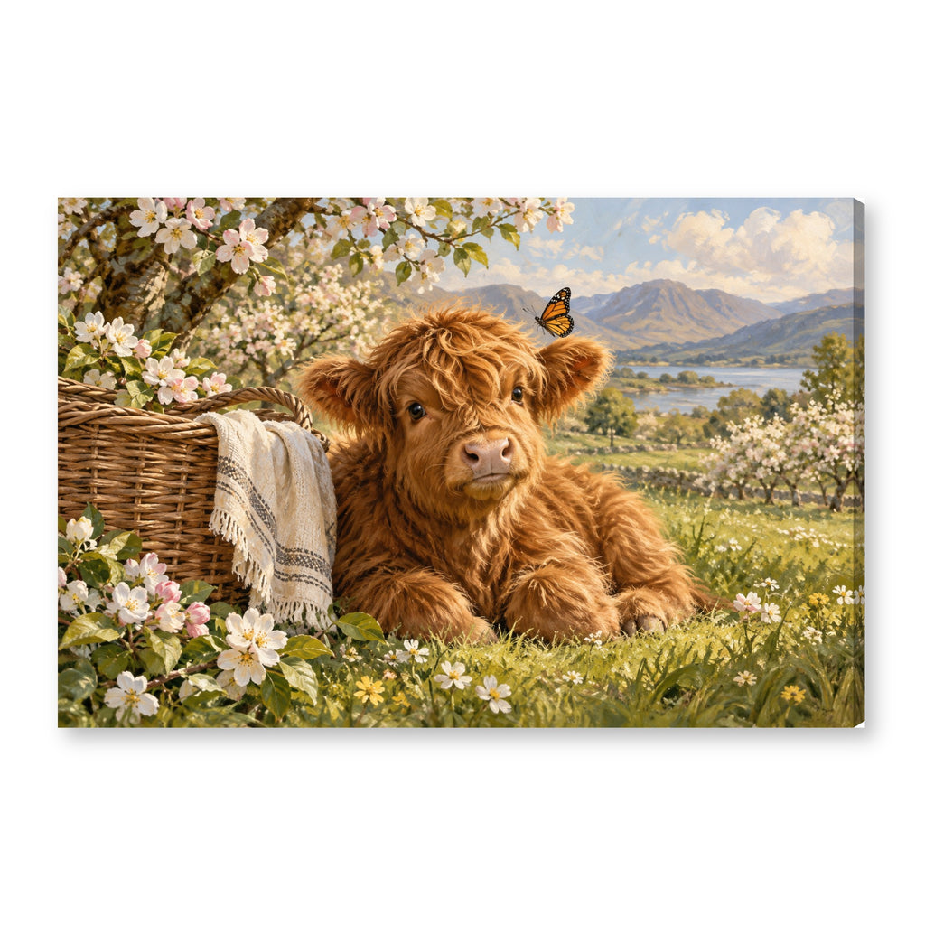 Canvas wall art on white background XM44