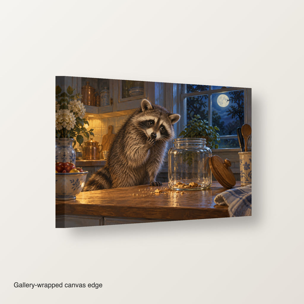 XM46 Gallery-wrapped canvas edge view