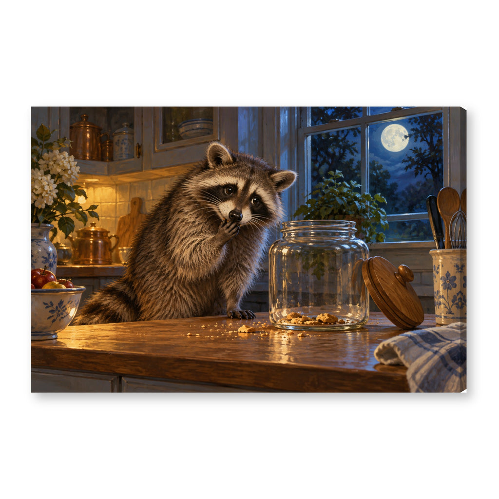 Canvas wall art on white background XM46