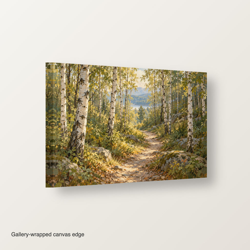 XM48 Gallery-wrapped canvas edge view