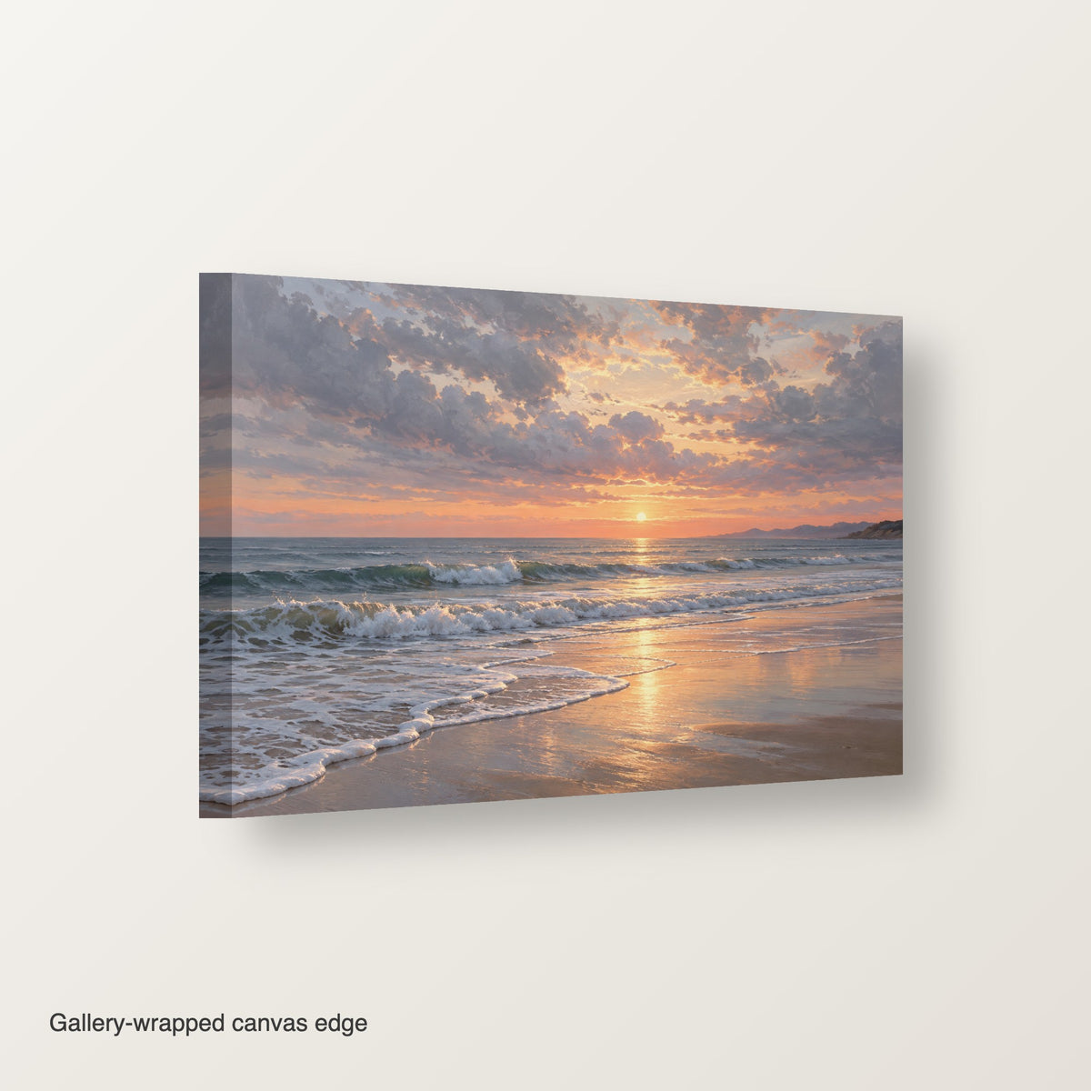 XM50 Gallery-wrapped canvas edge view