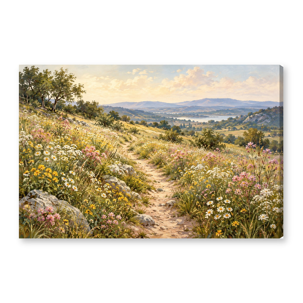Canvas wall art on white background XM54