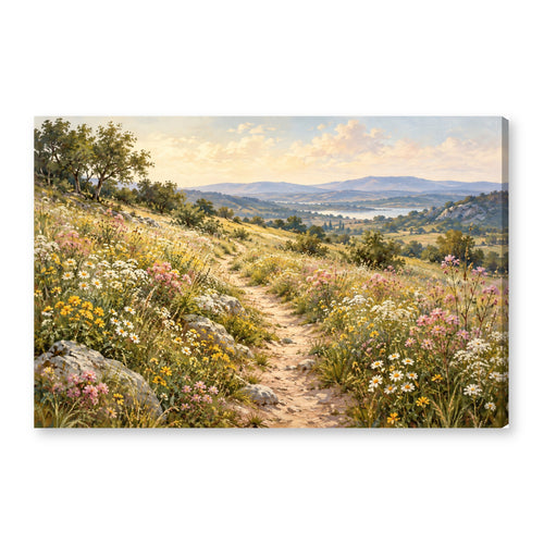 Canvas wall art on white background XM54