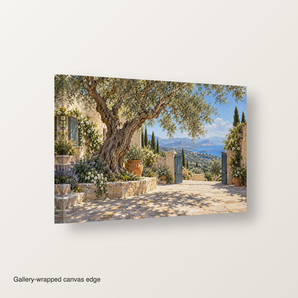 XM55 Gallery-wrapped canvas edge view