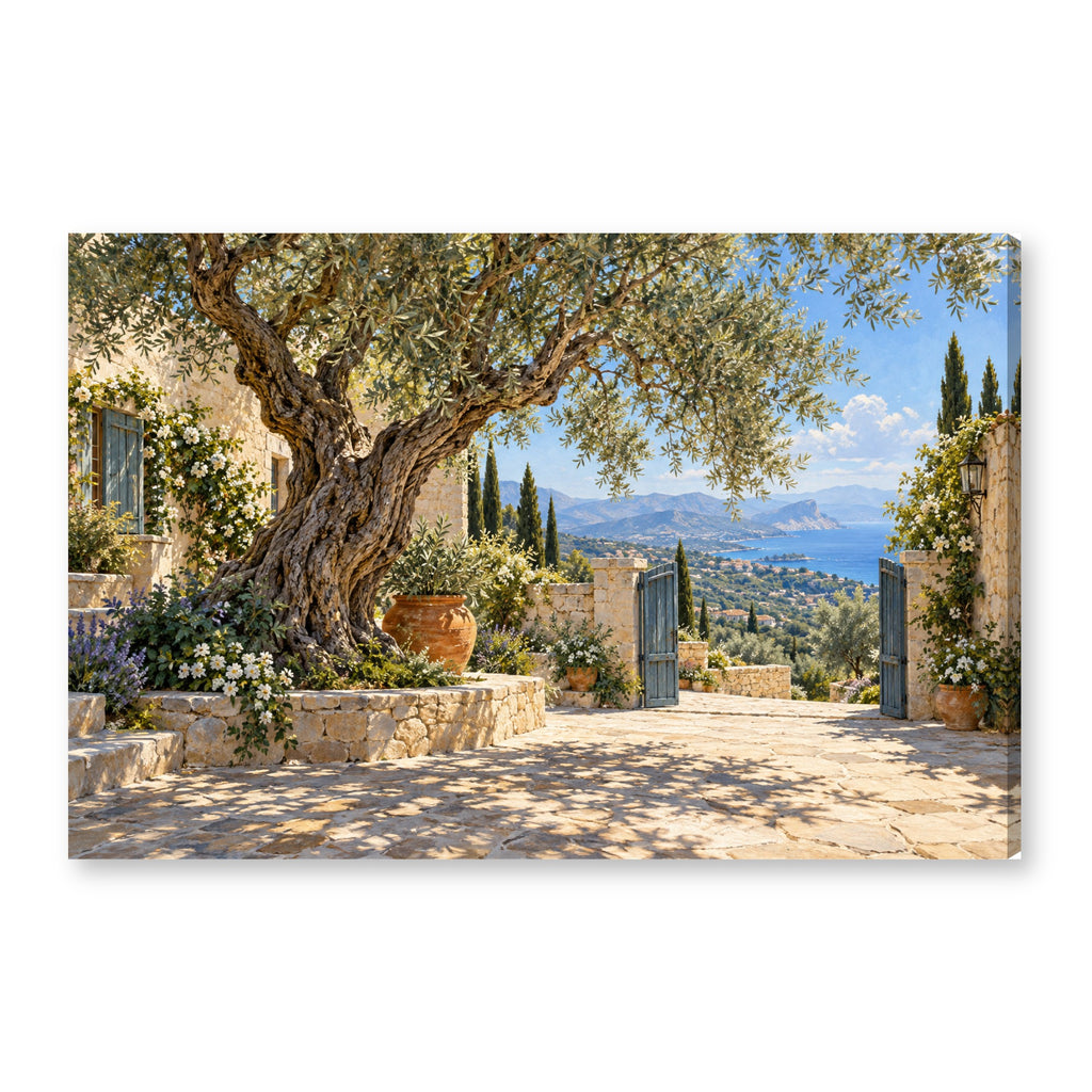 Canvas wall art on white background XM55