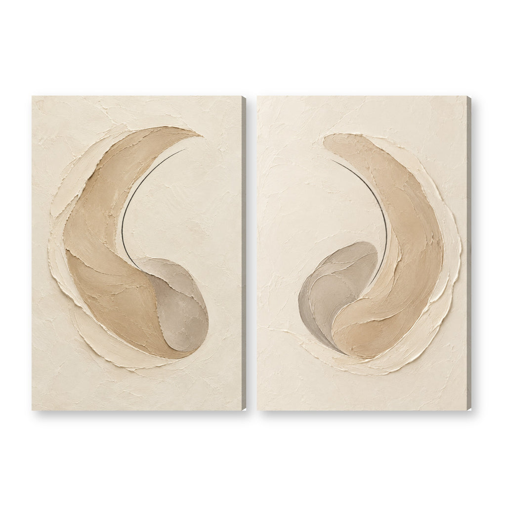 Canvas wall art on white background XM62