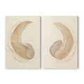 Canvas wall art on white background XM62