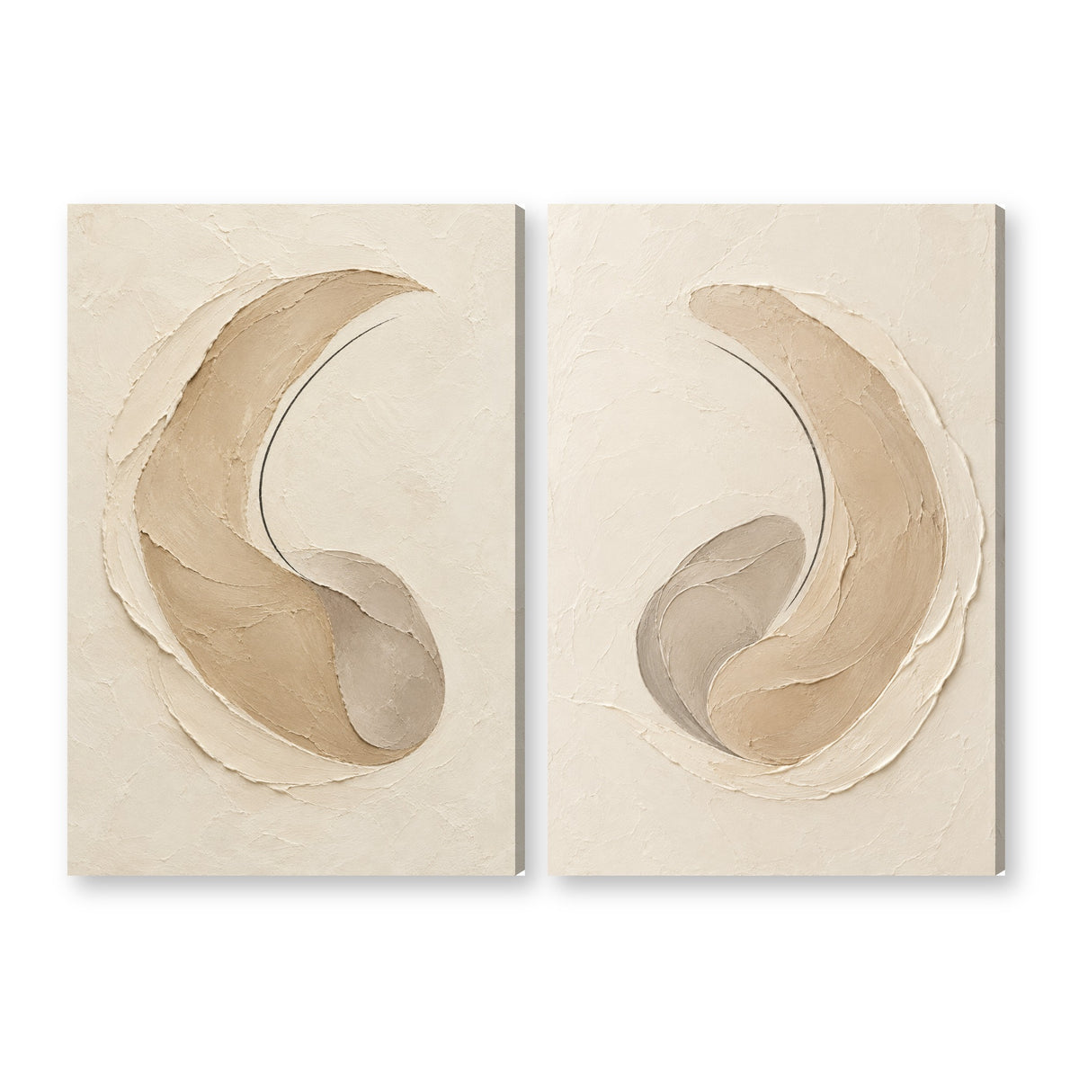 Canvas wall art on white background XM62