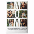 Personalized MOM Photo Collage Canvas – Mother's Day Gift