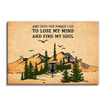Into The Forest I Go To Find My Soul Canvas – Nature Wall Art