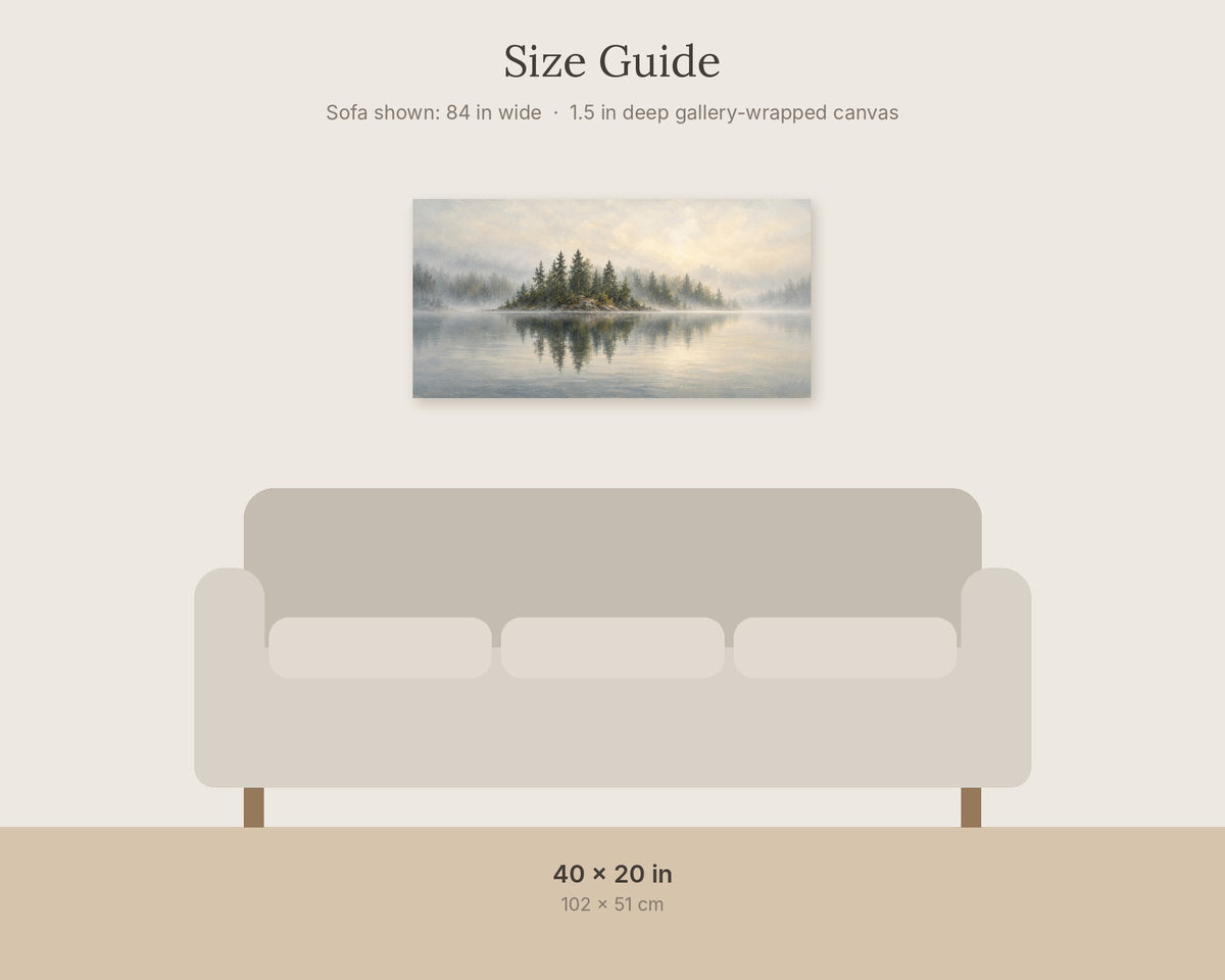 LAKE size guide