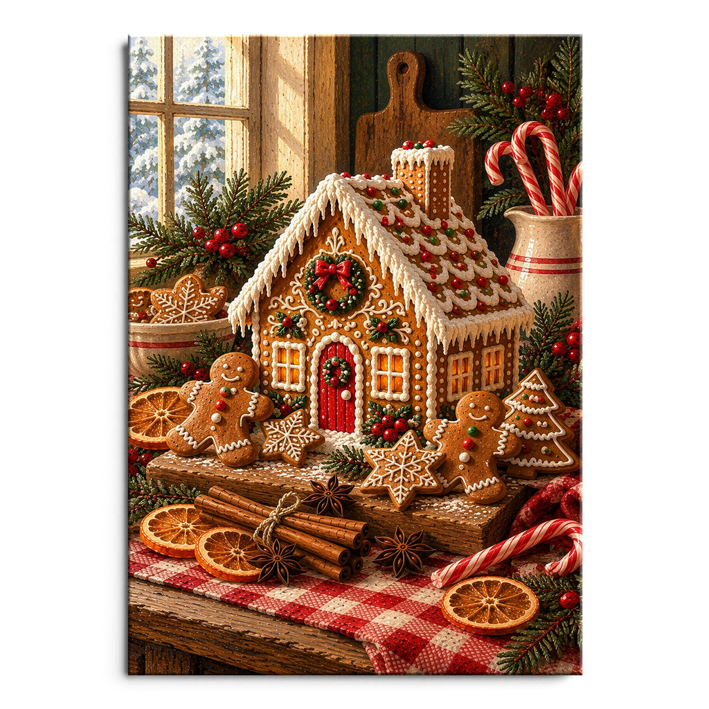 Gingerbread House Wall Art - main image
