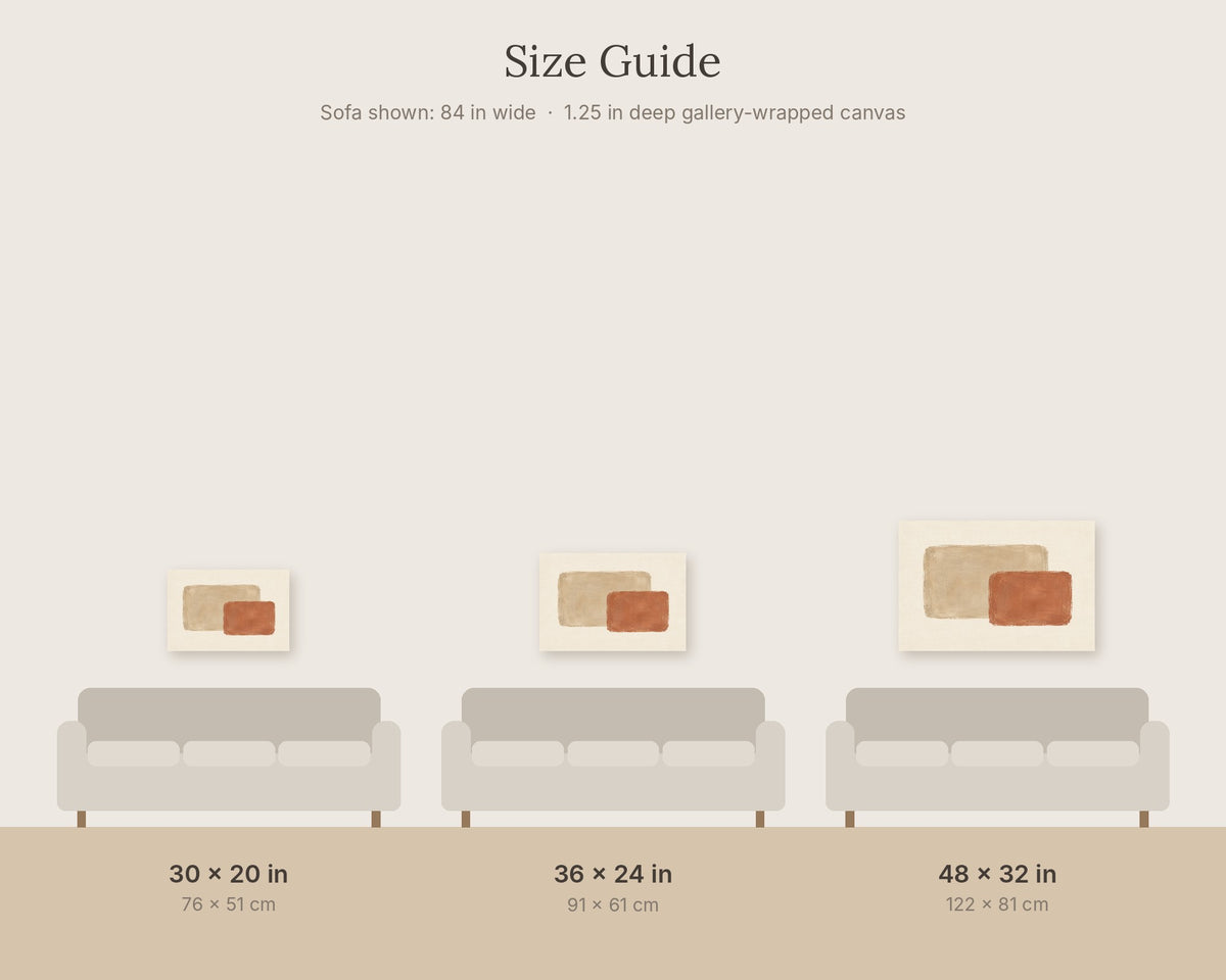 TERR size guide