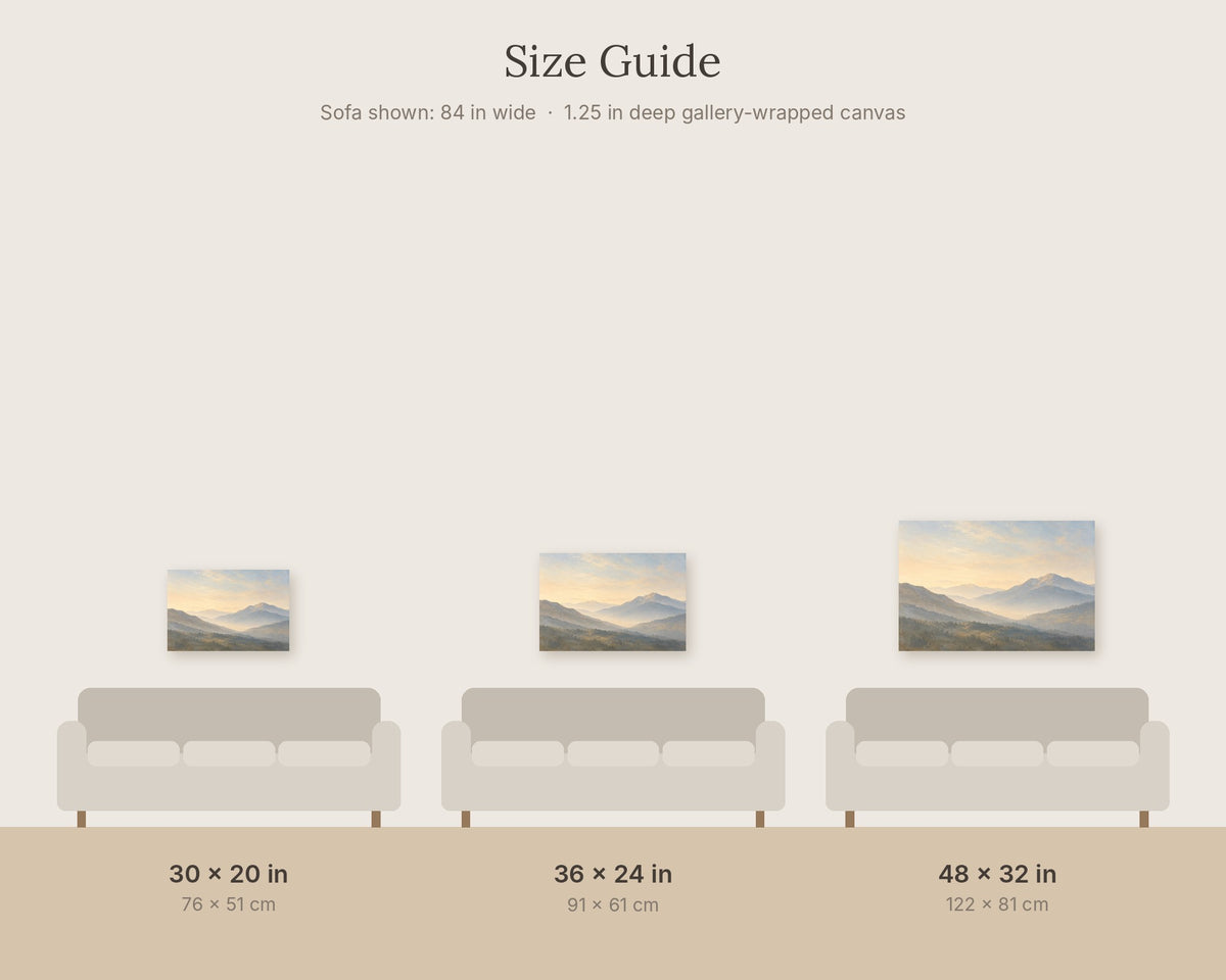 RIDG size guide