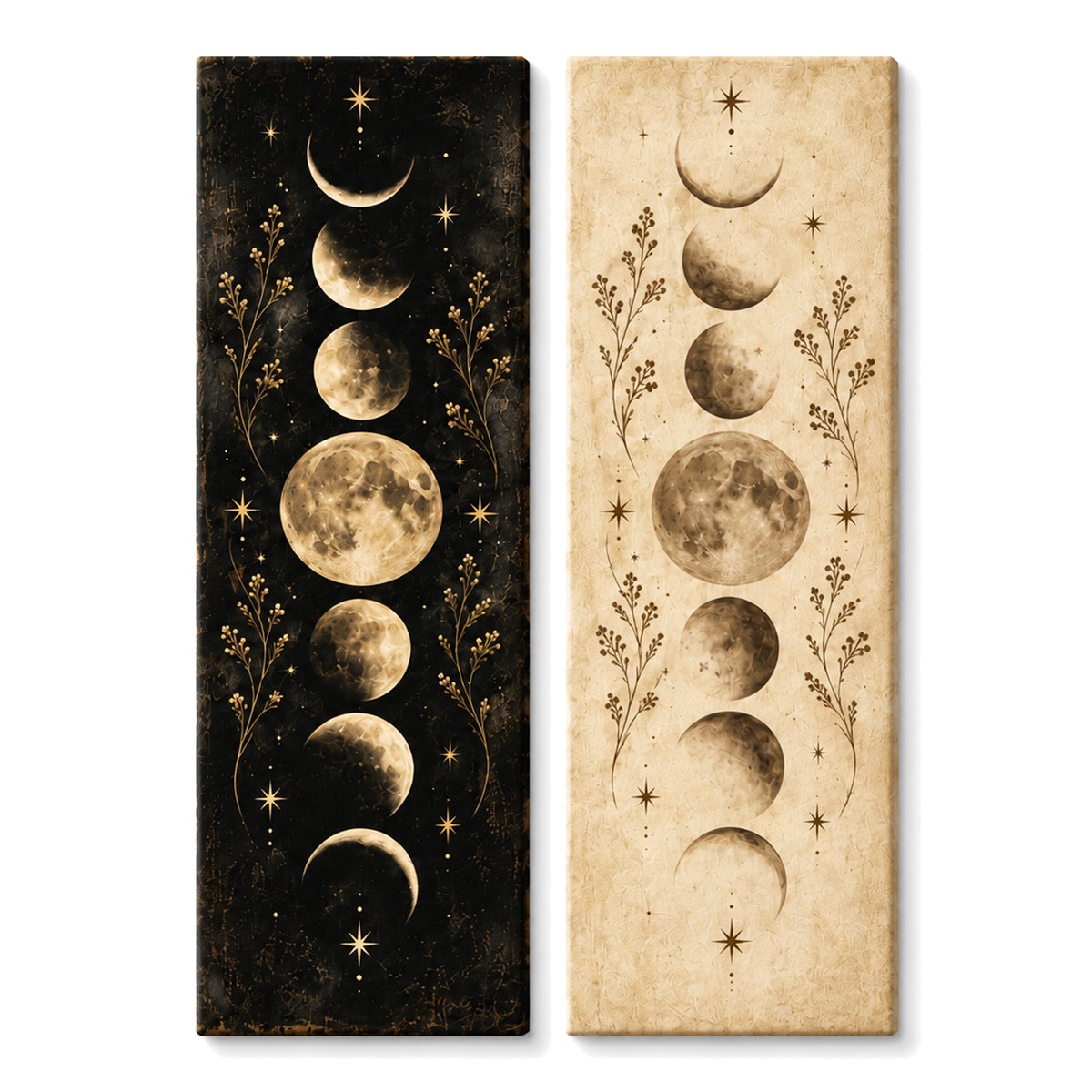 Set of 2 Moon Phases Wall Art - main image
