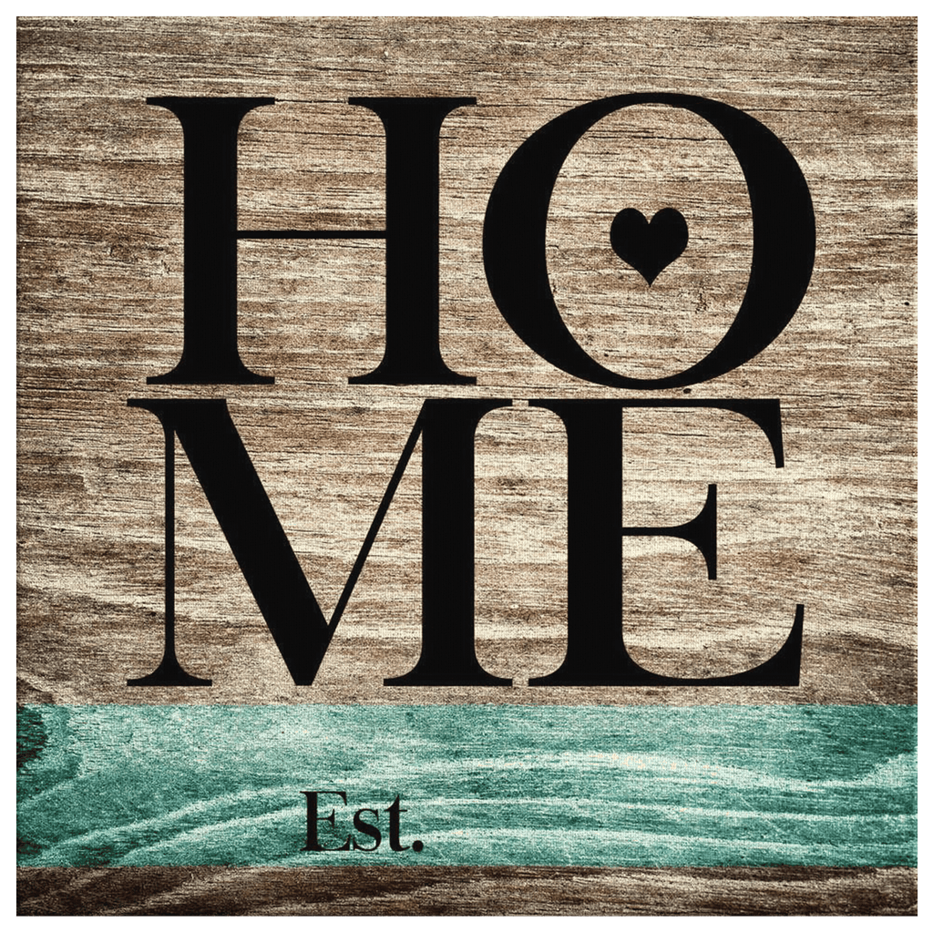 Personalized Home Canvas Wall Art – Family Home Decor