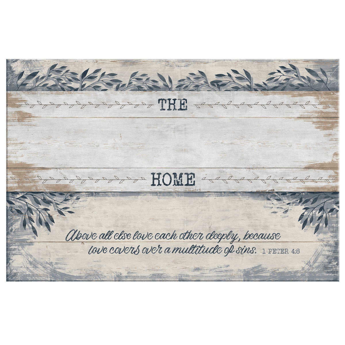 Personalized Family Home Love Each Other Deeply Canvas Wall Art – Family Home Decor