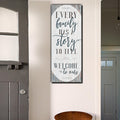 Every Family Has A Story To Tell Panoramic Canvas Wall Art – Family Home Decor