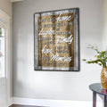 May This Home Be Blessed Canvas Wall Art – Christian Wall Decor