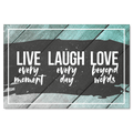 Live Laugh Love Canvas Wall Art – Living Room Decor
