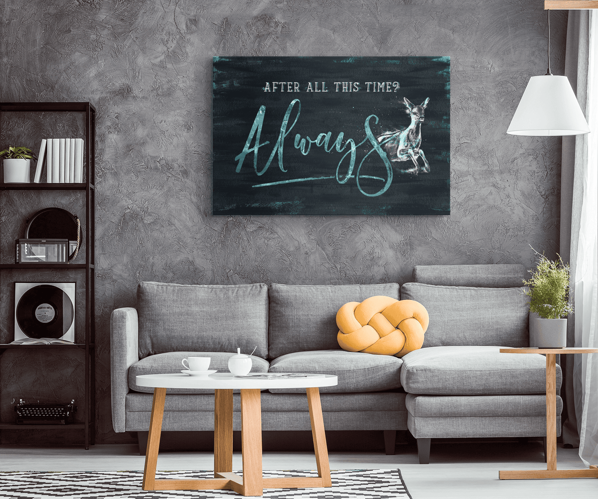 After All This Time - Always Canvas Wall Art – Couple Gift