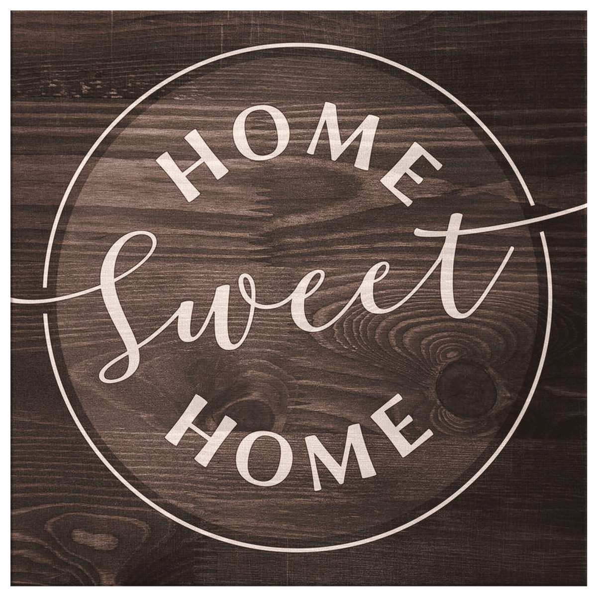 Home Sweet Home Canvas Wall Art – Family Home Decor