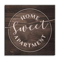 Home Sweet Apartment Canvas Wall Art – Renter And First Flat Decor