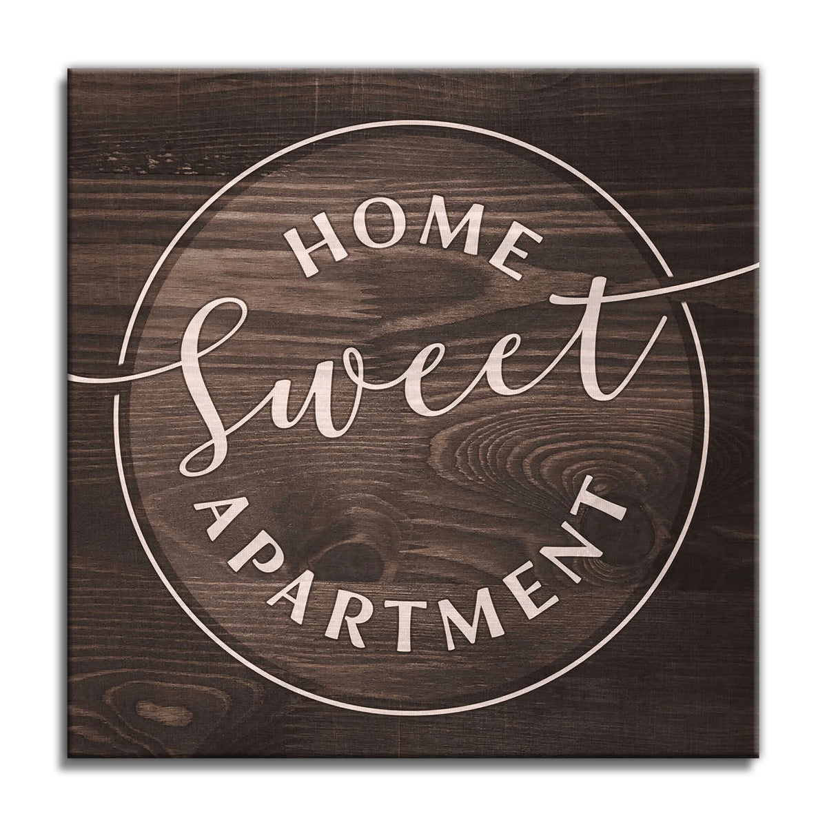Home Sweet Apartment Canvas Wall Art – Renter And First Flat Decor