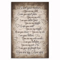 I Am Your Mother You Are My Child Canvas – Gift For Son Or Daughter