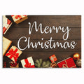 Merry Christmas Canvas Wall Art – Warm Festive Holiday Decor